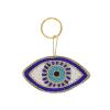 Porte-clés œil protecteur bleu