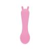 Petite cuillère en silicone lapin rose - Chichi pompon