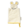 Gant de toilette écru - Petites Souris