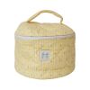 Trousse de toilette vanity écru et jaune - Petites Souris