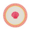 Assiette en mélamine Saint-Jacques - Club Soleil