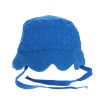 Chapeau de soleil broderie bleue 2-3 ans - Joli Paon
