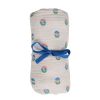 Drap housse lit enfant 60x120 cm fleurs - Joli Paon