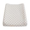 Housse de matelas à langer fleurs bleues et roses - Joli Paon