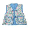 Gilet sans manches matelassé fleuri 12-18 mois - Joli Paon