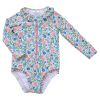 Combinaison maillot de bain anti-UV bébé - Joli Paon