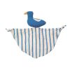 Doudou plat rayé mouette - Petit Matelot