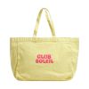 Sac cabas XL jaune 