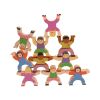 Jeu d'équilibre en bois acrobates
