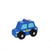 Voiture de police en bois 