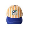 Casquette enfant rayée jaune 5-7 ans - Dolce Vita