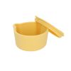 Boîte à goûter en silicone jaune - Petites Souris