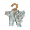 Tenue de poupée Sacha vichy vert - Petites Souris