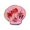 Lot de 4 pinces cheveux enfant océan rouge et rose