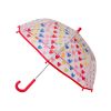 Parapluie enfant gros cœurs multicolores