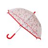 Parapluie enfant cœurs rouges et caniches - Paris Chéri