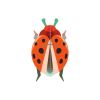 Trophée coccinelle Rouge