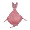 Doudou lange chat vieux rose