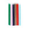 Lot de 12 bougies multicolores