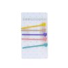 Lot de 5 barrettes cœurs multicolores 