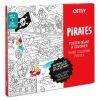 Poster géant Pirates à colorier