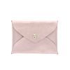 Porte-monnaie enveloppe cuir or rose