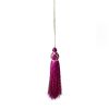 Pompon tassel rose fuchsia