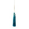 Pompon tassel bleu turquoise