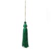 Pompon tassel vert émeraude