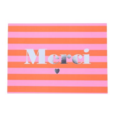 cadeau maitresse carte de voeux Merci