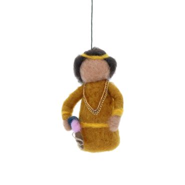 Suspension en laine indien arc