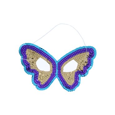 masque deguisement sequins