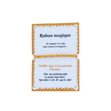 ruban magique chance