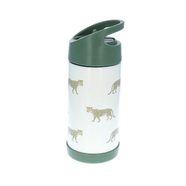 gourde isotherme leopard kaki