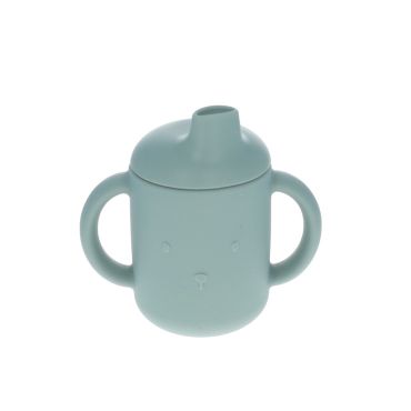 Gobelet silicone ours bleu