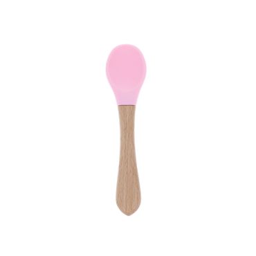 Cuillère silicone rose bonbon