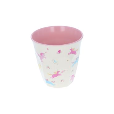 Grand verre melamine licornes