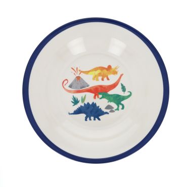 assiette creuse dinosaure