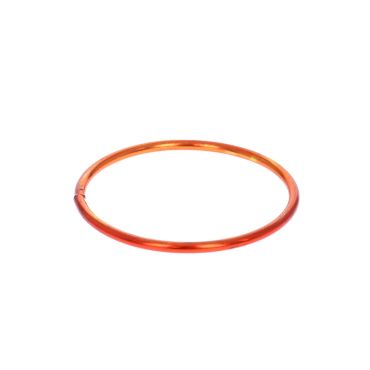 jonc bouddhiste alu orange
