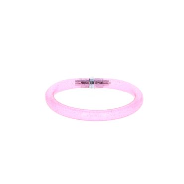 bracelet stylo rose à paillettes 