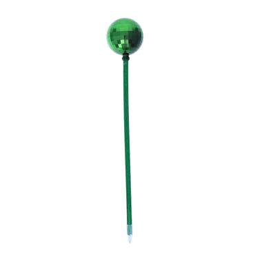 stylo boule disco vert