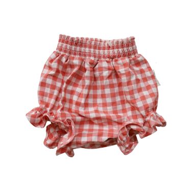 bloomer vichy terracotta bébé