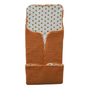 tapis à langer nomade fausse fourrure 