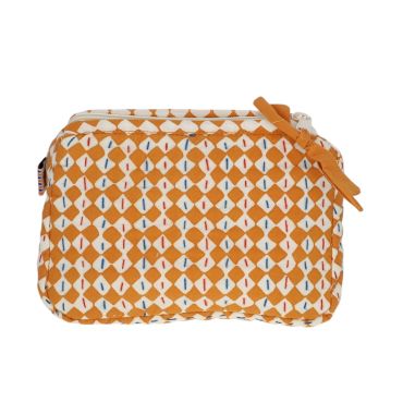 trousse de toilette losanges tigre du bengale