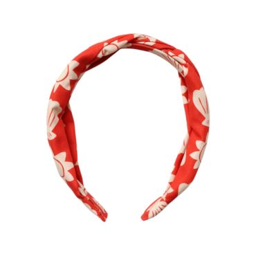 serre-tête enfant coquillages rouge