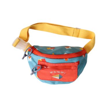 sac banane enfant dans les airs