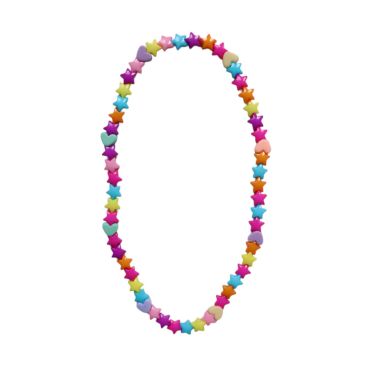collier étoiles et coeurs pour enfant