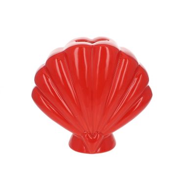 Objet déco coquillage rouge trouville