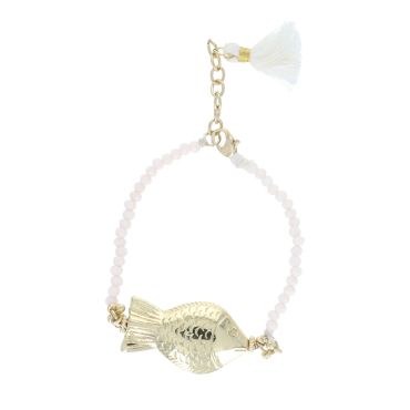 bracelet ivoire et poisson