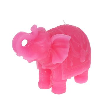 bougie éléphant rose XL